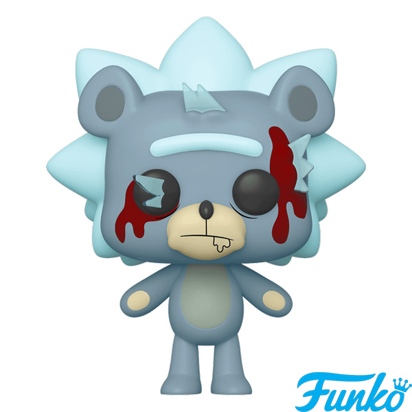 Funko POP #662 Rick and Morty Teddy Rick Chase Variant Figure